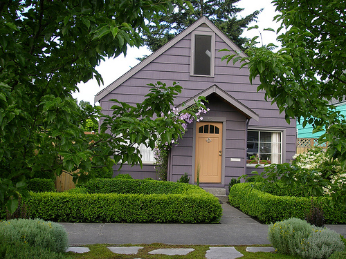 Дървена къща.