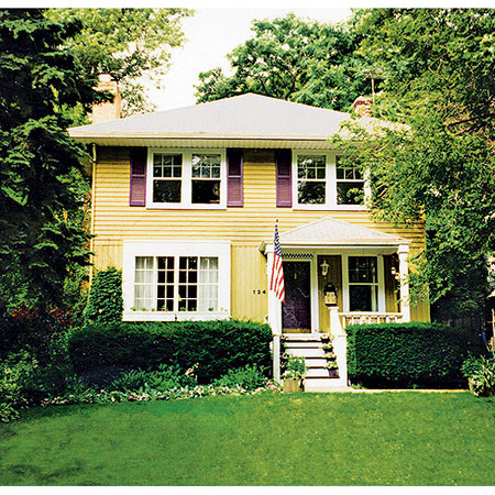 Боядисана къща