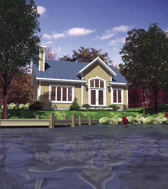 Дизайн на дървена къща