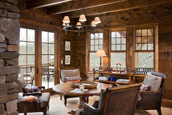 Планински интериор