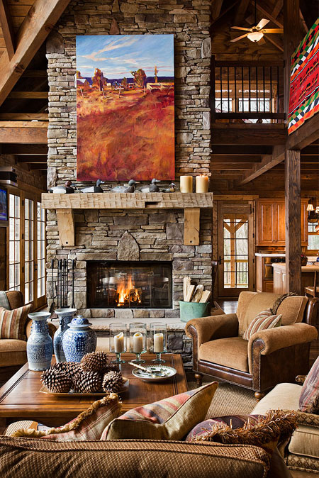 Планински интериор