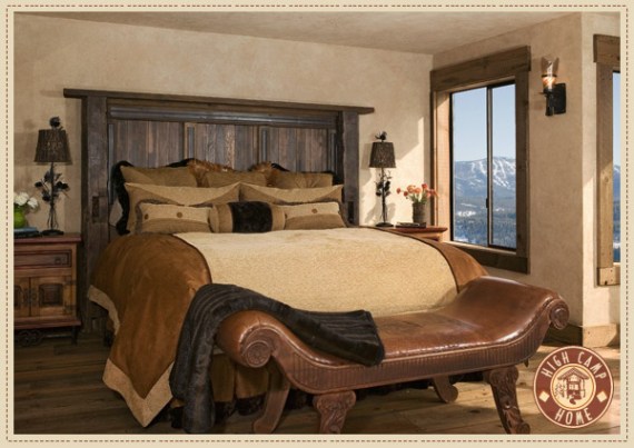 Рустикална спалня