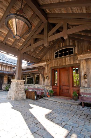 Екстериор със стара дървесина Екстериор със стара дървесина